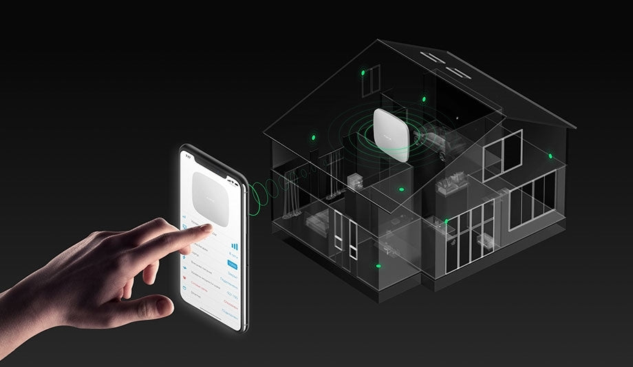 Smart security installation at Emotive AV Cornwall