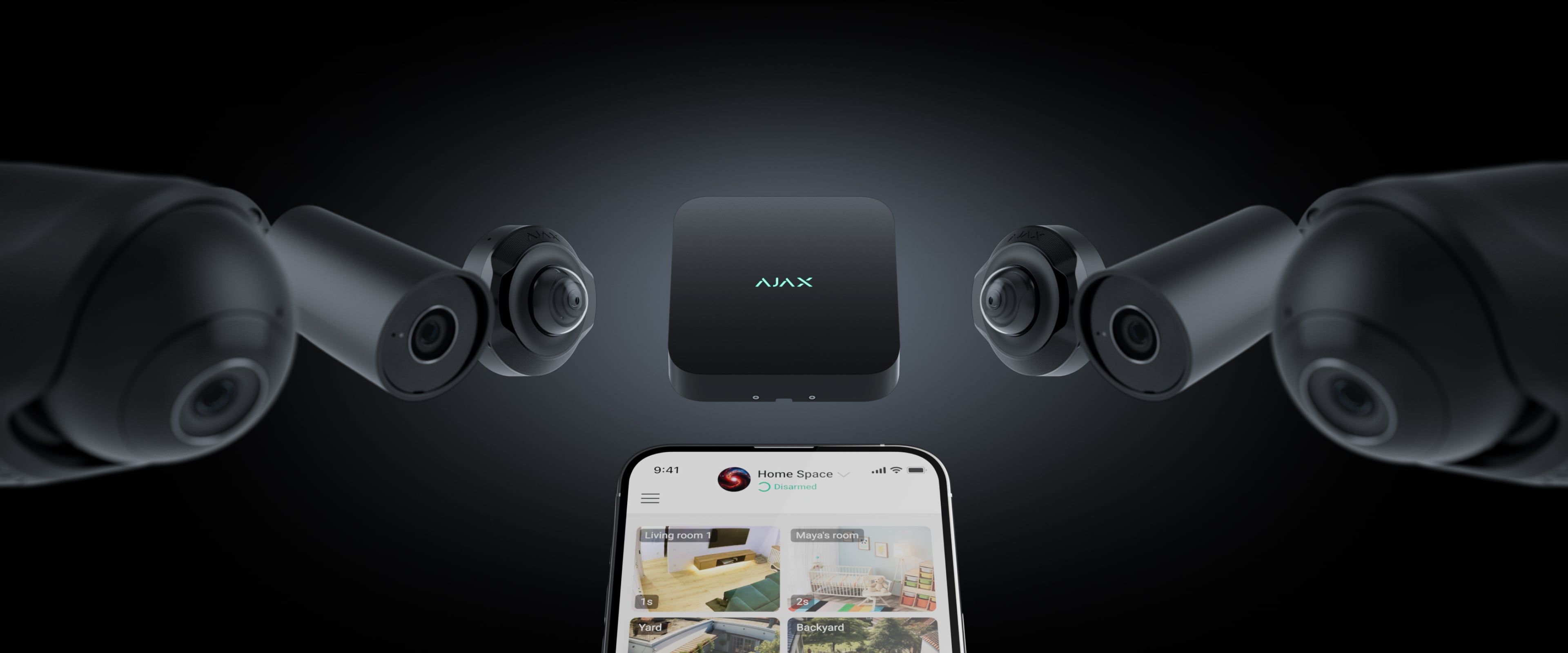 Wireless security system installation at Emotive AV Cornwall