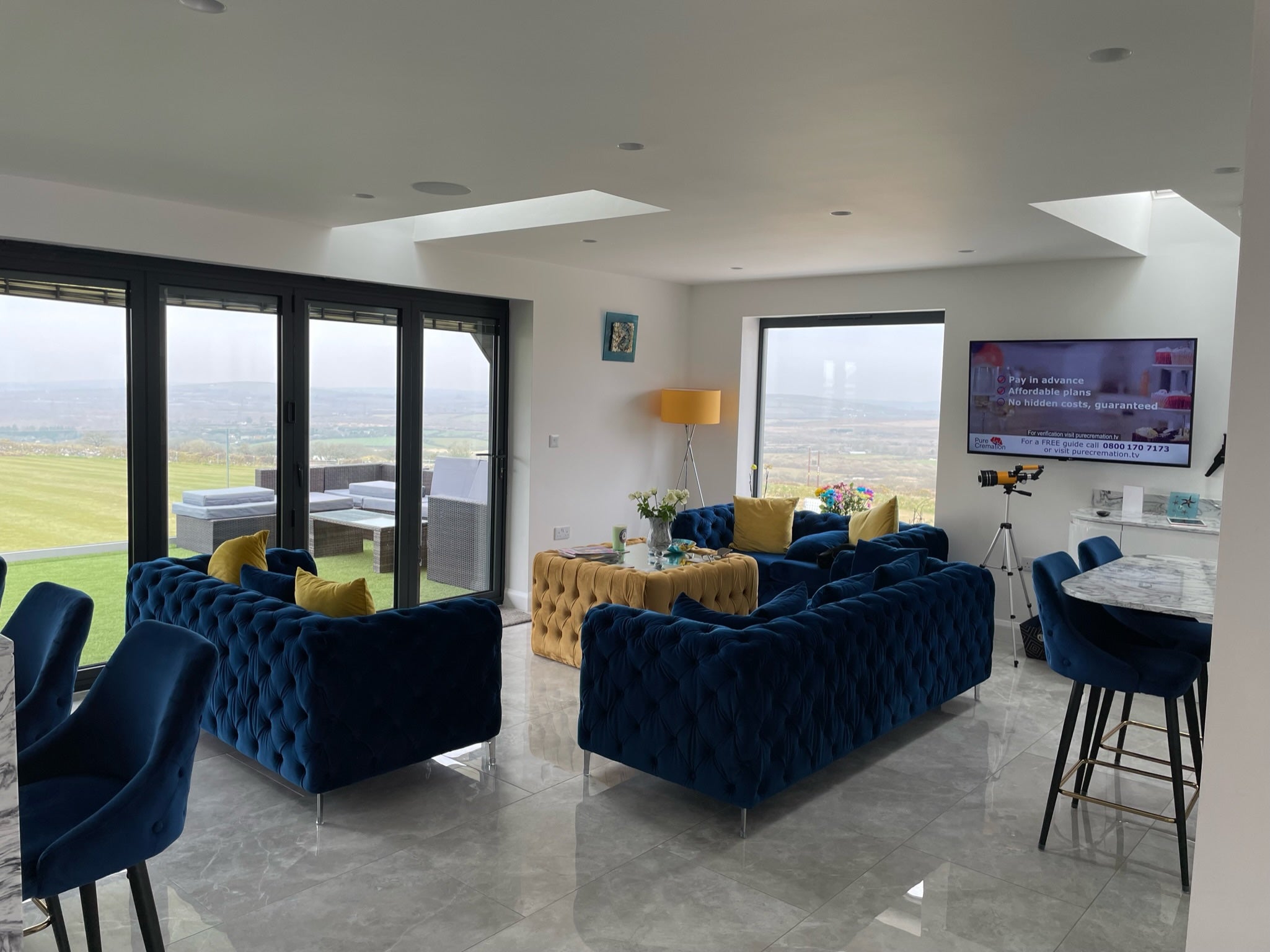 Kitchen Audio Installation and whole house speakers installation at Emotive AV Cornwall