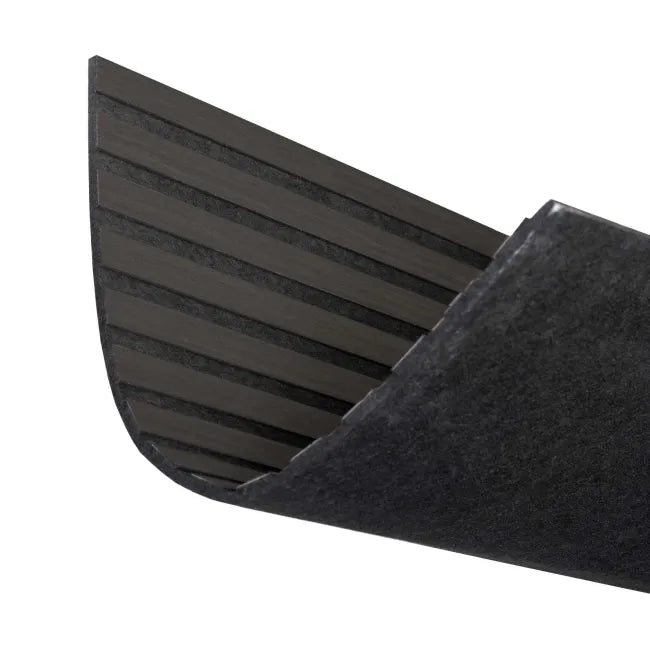 Noir Black Acoustic Wood Wall Panel Low Profile