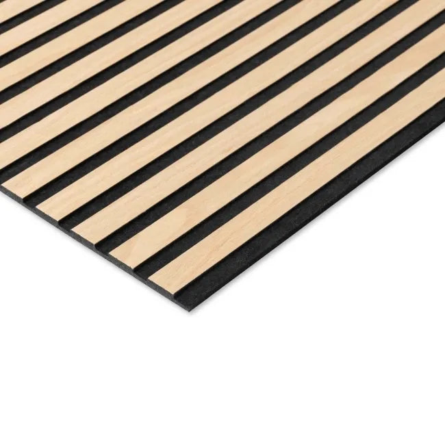 Oak Acoustic Wood Wall Panel Low Profile